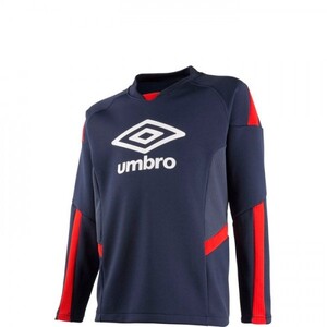 【特価】umbro 　アンブロ　プラクティスシャツ ネイビー　120cm　新品タグ付き　定価6912円　厚手タイプ　子ども用 練習着