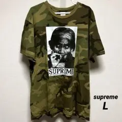 SUPREME 迷彩 Tシャツ L