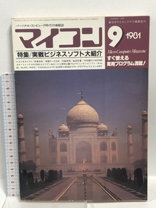 マイコン 1981 9 特集 実戦ビジネスソフト大紹介 電波新聞社