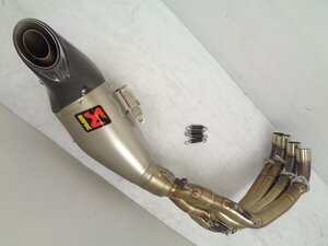 CBR650R CB650R RH03 19-21 akrapovic アクラポビッチ レーシングライン フルエキゾースト マフラー 政府認証 JMCA 良品【E720】