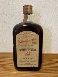 【未開栓】 1970年代ボトリング オールドボトル グレンファークラス Glenfarclas 21-year-old Bottled for EDWARDS AND EDWARDS ジャコーネ