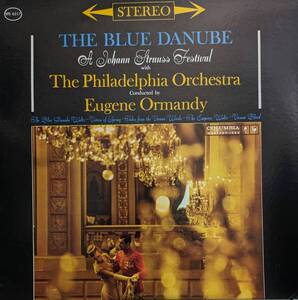 輸入LP盤 ユージン・オーマンディ/Philadelphia　J.Strauss ワルツ「春の声,皇帝,ウィーン気質,美しく青きドナウ,ウィーンの森の物語」