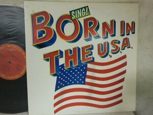 (C)【何点でも同送料 LP/レコード】12見本盤/B.S. Band Sing! Born In The U.S.A./ブルース・スプリングスティーン/なりきりカラオケ