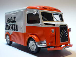 40704 ixo/イクソ CITROEN Type H Van Track 1962 シトロエン アッシュ バン トラック gelati Motta 移動販売車