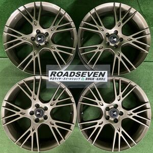 ★モデリスタ ウイングダンサー2 18インチ 5穴/5H★18×7J+48 PCD100 ハブ径:約56mm 4本Set 中古アルミホイール 1本ガリ傷有★送料無料