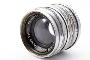 ★希少★Nikon ニコン NIKKOR-H・C 5cm F2 Nippon Kogaku Tokyo刻印 Lマウントレンズ L39 　#1342L529