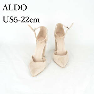 MK0532*ALDO*アルド*レディースサンダル*US5-22cm*薄いピンクベージュ