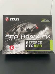 ジャンク MSI GTX 1080 SEA HAWK EK X グラフィックボード 水冷ブロック標準装備 GeForce GTX 1080グラフィックボード