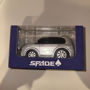 トヨタ　スペイド　スペード　TOYOTA SPADE　シルバーメタリック　ミニカー　プルバックカー　カラーサンプル　ディーラー