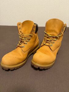 【25.0cm】Timberland ティンバーランド 7w ブーツ キャメル　茶色