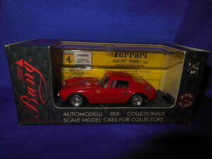 1/43　入手困難　BANG　フェラーリ　FERRARI　250GT　SWB　SPECIAL　1961年　プレーンモデル　RED　イタリア製　MADE IN ITALY