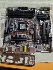 ★ASRock　Z77 Pro4-M LGA1155 Ｚ77 MATX●マザーボード