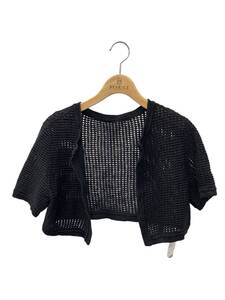 FOXEY フォクシー カーディガン 40 Cardigan Aldila ブラック 透かし編み ITWTUKC2NN6O