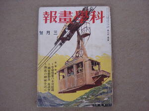 昭和初期　科学画報　科學畫報　昭和８年３月号