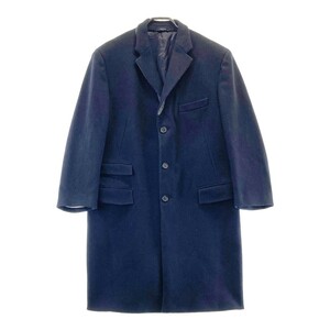 JIL SANDER ジル サンダー 20122M01355 HM100115 チェスターコート ネイビー系 52 [240101236650] メンズ