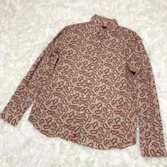 美品✨PS PaulSmith 花柄ドレスシャツ　ペイズリー　派手　XL 大きい