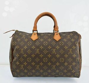 LOUIS VUITTON ルイヴィトン スピーディー 35 モノグラム ボストンバック ハンドバッグ　N1792AR604