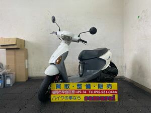 SUZUKI スズキ レッツ4 CA46A 安心安全のFIインジェクション 低燃費の4サイクル原付バイク 通勤通学配達に 福岡発 全国どこでも陸送可能