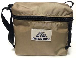 グレゴリー GREGORY 2409141 ショルダーバッグ　ベージュ　ポーチ　美品