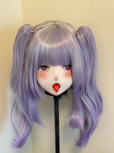 1円スタート！　美少女 着ぐるみ kigurumi コスプレ アトラク ロック付き マスク アニメマスク