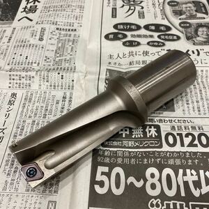 【中古】三菱マテリアル TAFS3800F40 旋盤用 Uドリルホルダー 刃先交換式ドリル オイルホール 穴かけ加工 φ38mm