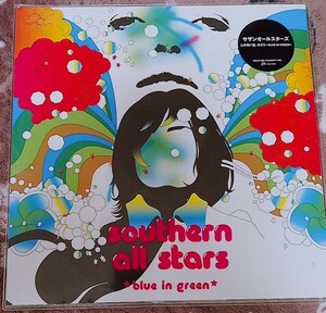 【送料無料】サザンオールスターズ　未使用　この青い空、みどり BLUE　桑田佳祐　アナログ　レコード　LP　Southern All Stars　[Analog]