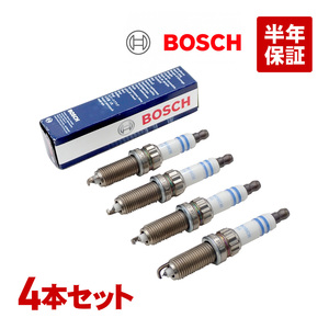 BMW MINI ミニクーパー R55 R56 R57 R58 R59 イリジウム スパークプラグ 4本 1台分 BOSCH CooperS JCW ZR7SI332S 12120034098