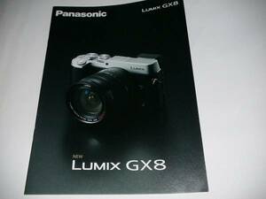 【カタログ】△Panasonic　LUMIX GF8　2015/8　P23＋小冊子付き　