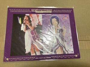 アイドルマスター A5サイズアートボード　M＠STERS OF IDOLWORLD!! 2015 Live Blu-ray “　アニメイト購入特典　三浦あずさ　たかはし智秋