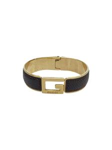 GUCCI◆バングル/リザード/GLD/メンズ