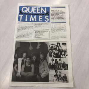 QUEEN TIMES／QUEEN50周年展　記念タイムス　制作◎名古屋制作委員会