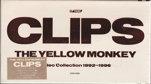 VHS【即決】★送料無料★新品未開封★THE YELLOW MONKEY★CLIPS Video Collection 1992-1996★56分★吉井和哉★