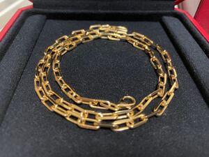 SANTOS DE CARTIER NECKLACE サントス ドゥ カルティエ ネックレス YG 18K 18金 イエローゴールド