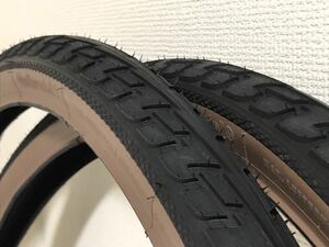 【送料無料】Continental RIDE TOUR 26×1.75 ブラック×ブラウン 新品2本セット