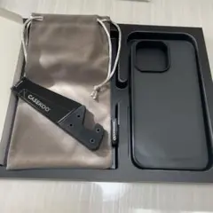 ☘️匿名☘️ iPhone13Pro Max ケース　ブラック　黒　スタンドつき