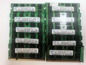 ★中古動作品★ノートPC用メモリ SAMASUNG PC2-6400S DDR2 800 2G 100枚セット★送料無料★初期保障あり