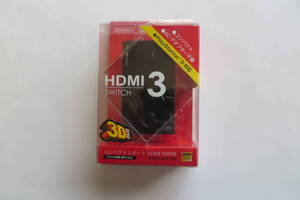 237 未開封品★バッファロー★HDMI切替器★3ポート★フルHD★3D★小型★BSAK301★ＢＵＦＦＡＬＯ★コンパクト★HDMI 3 SWITCH