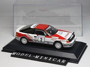 ▲超希少！1/43 トヨタ Toyota セリカ Celica GT-Four ST165 GT4 #2 Acropolis Rally 1990 C.Sainz - L.Moya