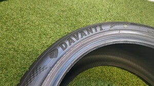 訳あり品！バリ山、格安ですがパンク修理跡が有るので！インポートラジアルタイヤ1本のみ！DAVANTI DX640 245/40ZR19 98Y 2022年製造(4822)