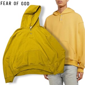 ★ 国内正規品 FEAR OF GOD フィアオブゴッド SIXTH COLLECTION シックス コレクション HENLEY HOODIE エブリデイ ヘンリーパーカー