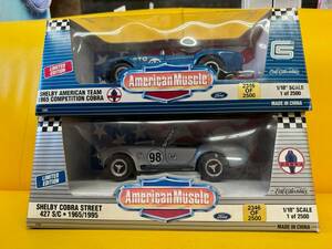 ★2台セット出品★Ertl★アーテル★SHELBY COBRA 427★シェルビー★2346 OF 2500★コブラ★1/18★1996年製★超激レア★未開封★日本未発売