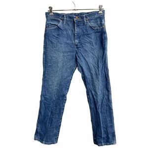 Wrangler デニムパンツ W34 ラングラー 936DEN ブルー コットン メキシコ製 古着卸 アメリカ仕入 2405-322