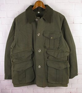 FJ25922 FILSON フィルソン #462 オイルド ハンティング ジャケット USA製 オリーブ系 S