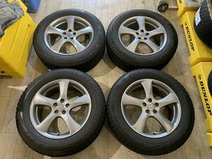 【2401052】スタッドレス TOPRUN 17インチ 7J +53 PCD100 5H + BRIDGESTONE VRX2 225/60R17 2021年 フォレスター レガシィ XV 等