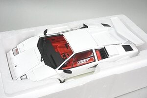 Kyosho 京商 1/18 Lamborghini ランボルギーニ Countach カウンタック LP500S ホワイト ※パーツ破損有り 08320E