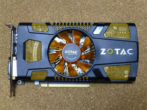 ジャンク　ZOTAC nVidia GeForce GTX560 Ti 1GB GDDR5 DVIｘ2/HDMI/Displayport