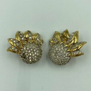 ニナリッチイヤリング ＜アクセサリー＞ ゴールド ストーン 石 NINA RICCI 