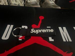 新品 Supreme Webbing Keychain black ウェービング キーチェーン キーホルダー ボックスロゴ ブラック