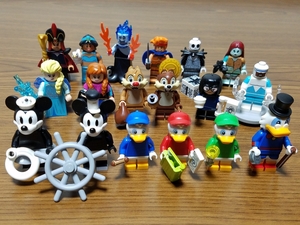 レゴ　ディズニー　ミニフィグ　全18種セット