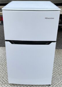 【RKGRE-429】特価！ハイセンス/Hisense/93L 冷凍冷蔵庫/HR-B95A/中古品/2019年製/当社より近隣無料配達！/即決あり